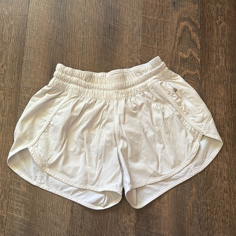 Women's grayish white Athletic Shorts